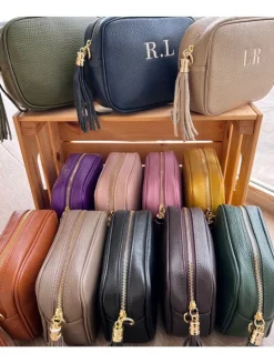 Bolso PIEL personalizado pompón Kiara
