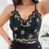 Bralette encaje NEGRO Canarias 01025 (V02)