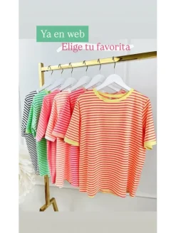 Camiseta rayas AZAHARA (V36)