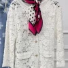 Chaqueta croche blanca 941(V02)