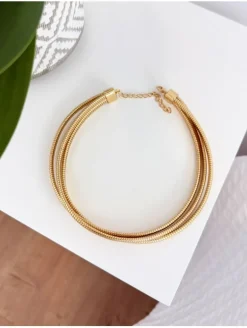 Chocker dorado triple Sharpey (V00)