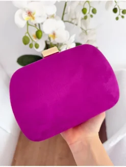 Clutch buganvilla cierre dorado Bride (V00)
