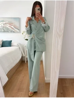 Conjunto traje chaqueta y pantalón VERDEMAR Bonho (M33)
