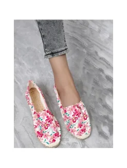 Espardeña estampada flores YF8019
