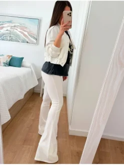 Leggin acampanado BLANCO (M40)