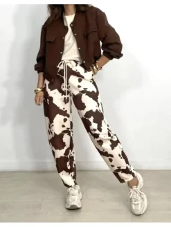 Pantalón manchas cow (V07)