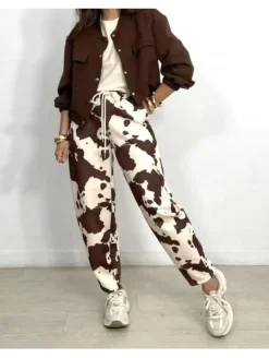 Pantalón manchas cow (V07)