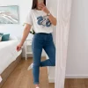 Pantalón vaquero detalles brilli 436 (DRD)