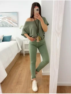 Pantalón VERDE KAKI Spring