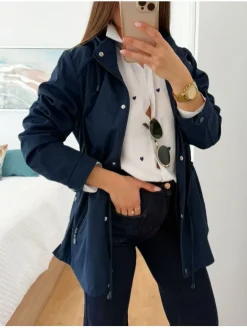 Parka azul marino 520 (V22)