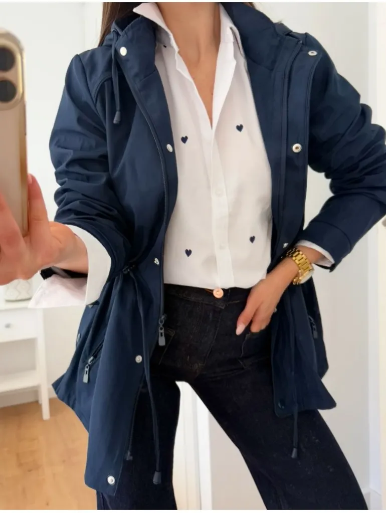 Parka azul marino 520 (V22)