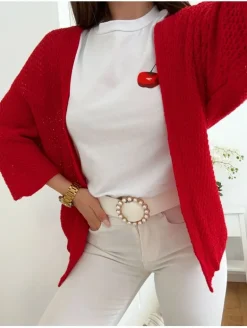 Rebeca tricot ROJO Silvia (V05)