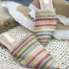 Sandalia en punta rafia combinado multicolor Jana (L12)