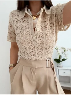 Sueter crochet ARENA Cala (A37)