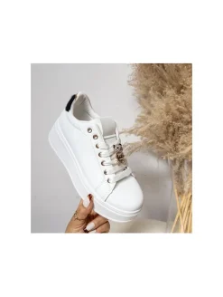 Zapatilla blanca plataforma OSITO DORADO EV500 (AL)